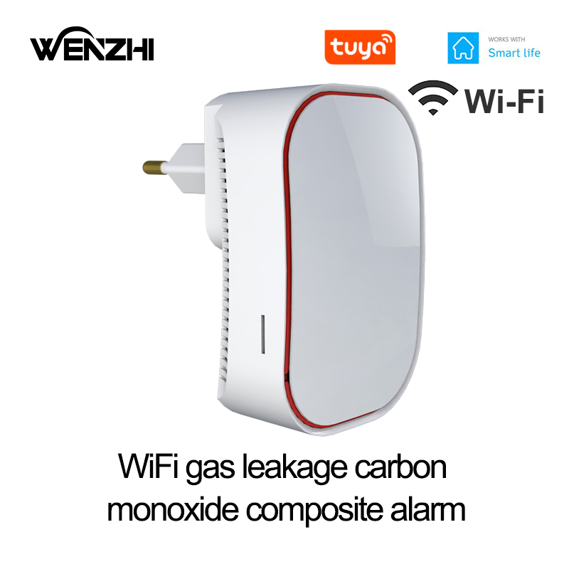 Wifi CH4 Natural Gas Leak Sens - Smart Home Kitchen บทวิจารณ์และราคา