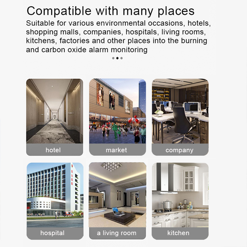 Wifi CH4 Natural Gas Leak Sens - Smart Home Kitchen บทวิจารณ์และราคา