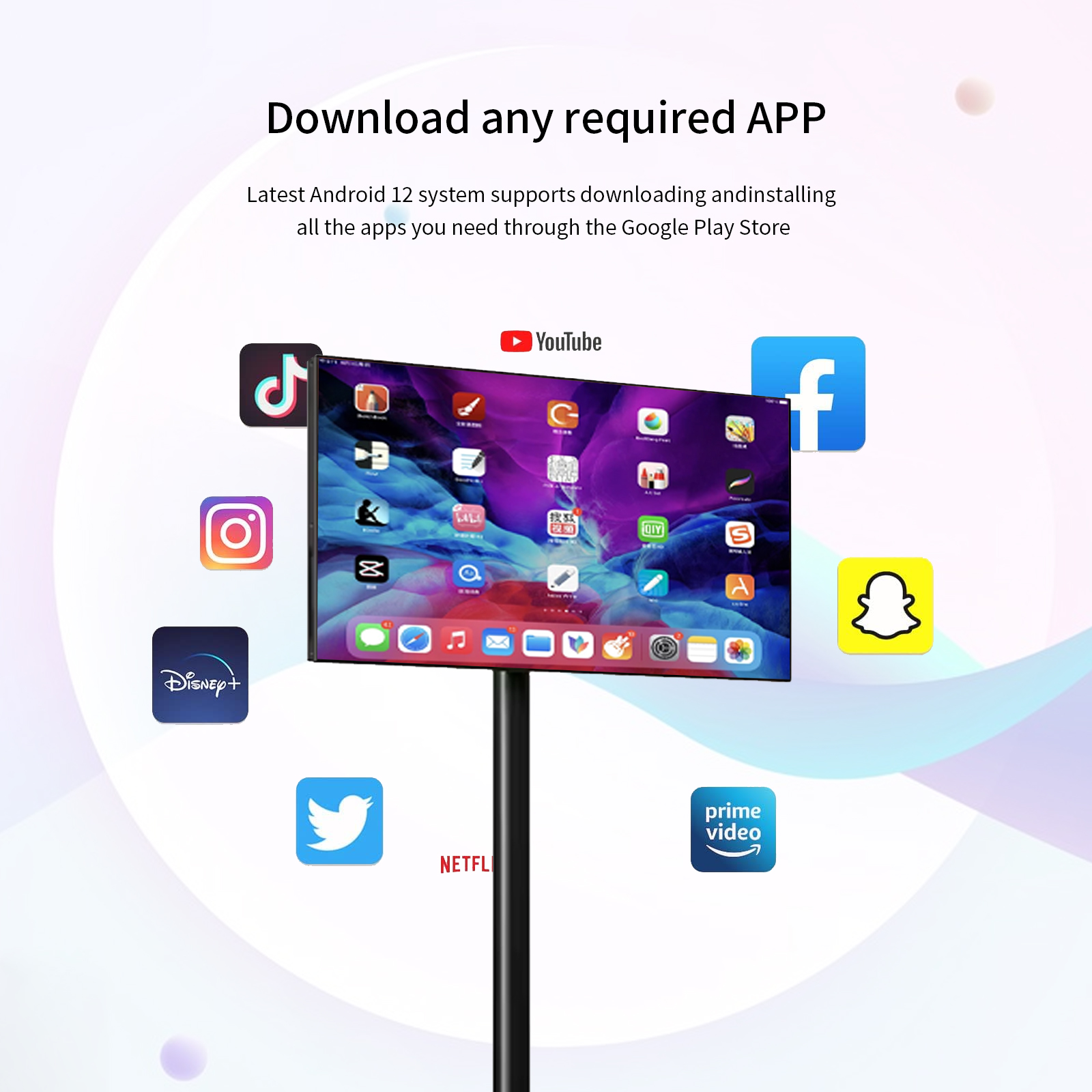 21.5 24 27 32 Inch HD Android  - Smart Home Tv บทวิจารณ์และราคา
