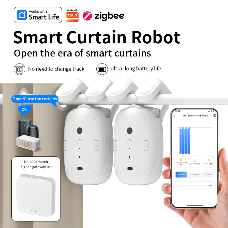 Zigbee Smart Curtain Driver Ro - Curtain Motor บทวิจารณ์และราคา