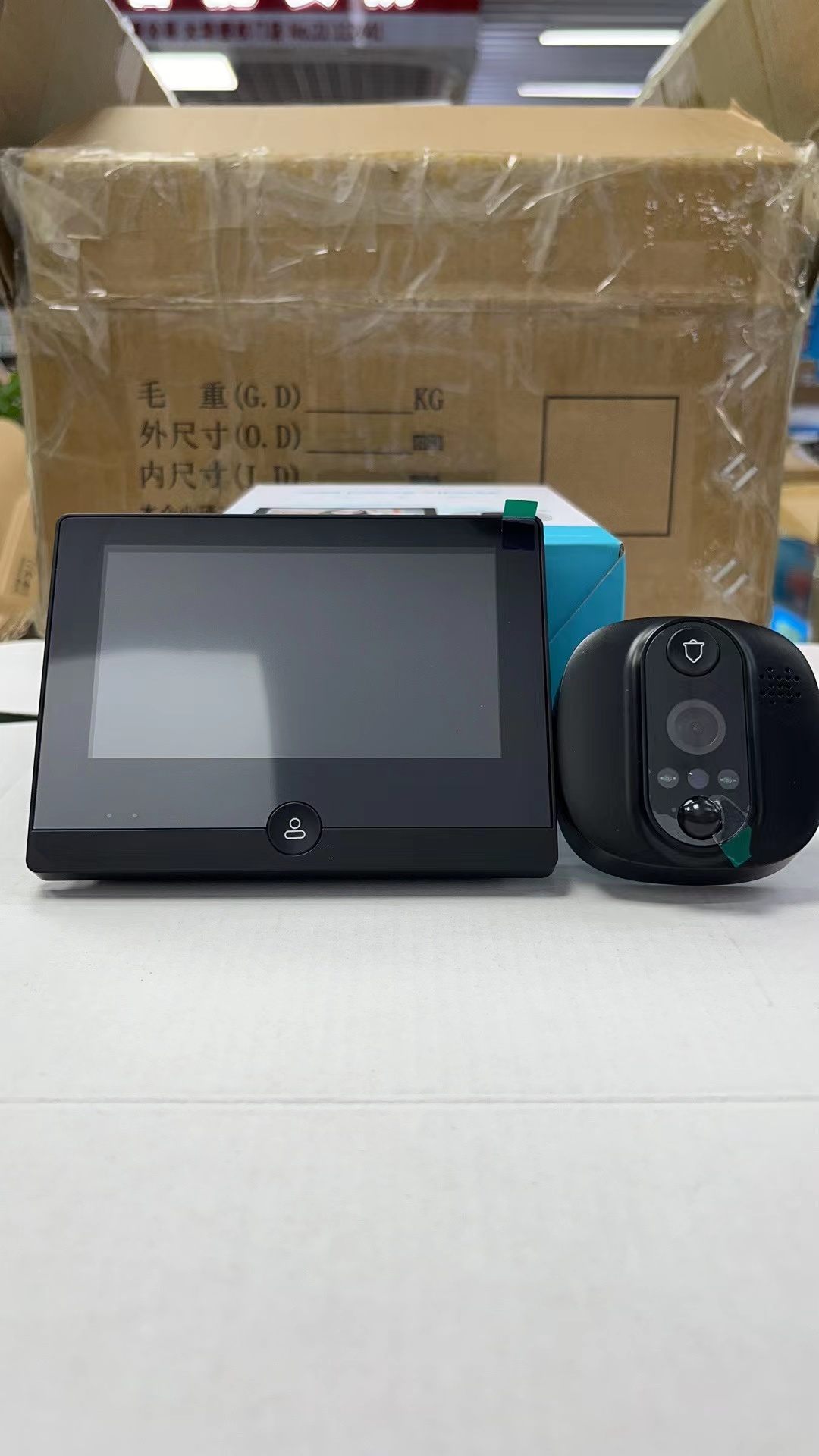 4.3 Inch IPS Screen 2MP 1080P  - Wifi Doorbell Camera บทวิจารณ์และราคา