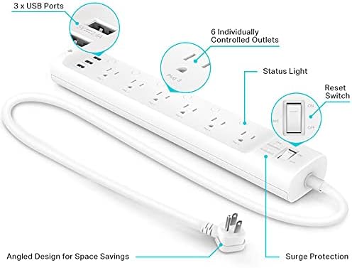 Kasa Smart Plug Power Strip HS - Smart Home Controller บทวิจารณ์และราคา