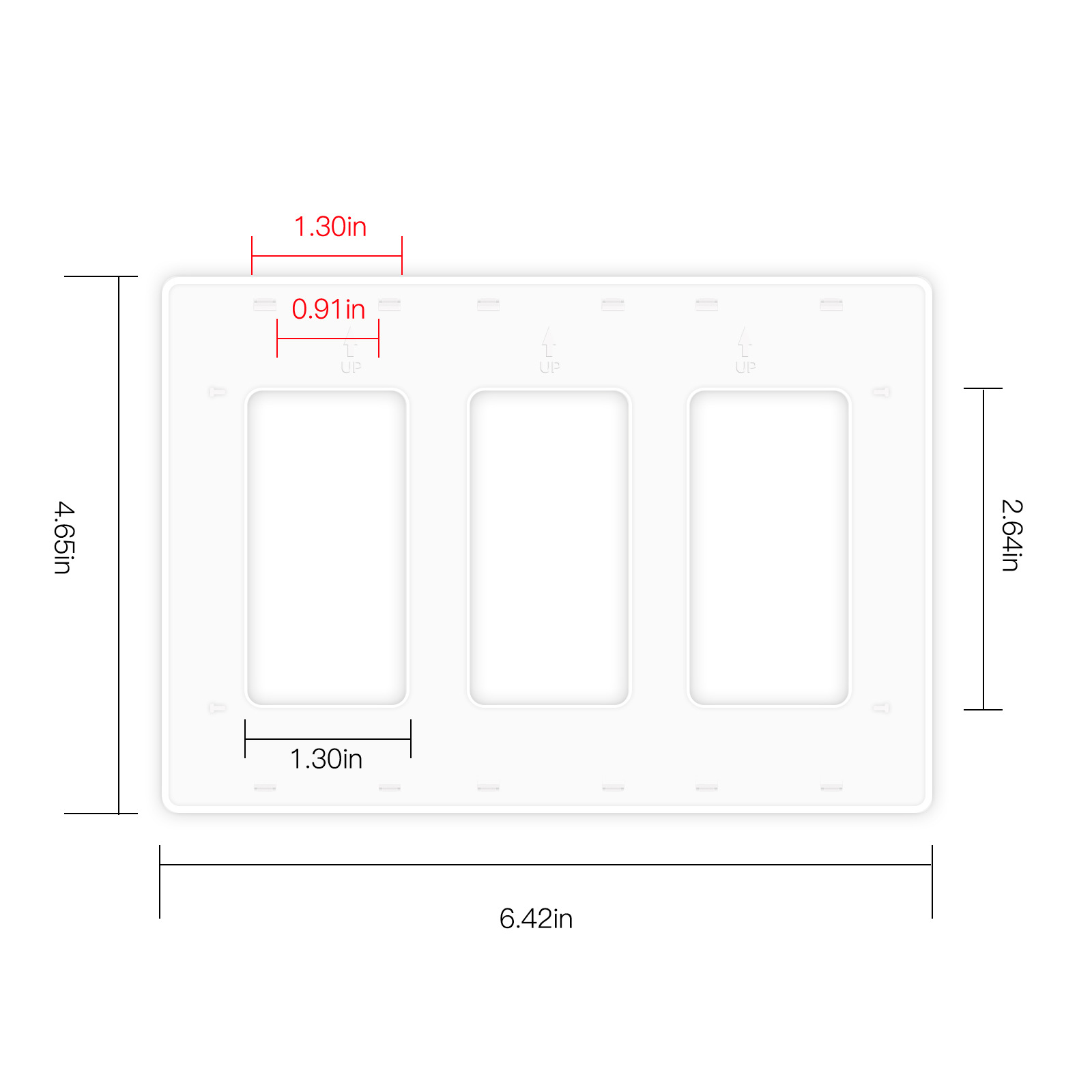 US、EU Type Switch Panel 2/3/4  - Smart Home Kitchen บทวิจารณ์และราคา