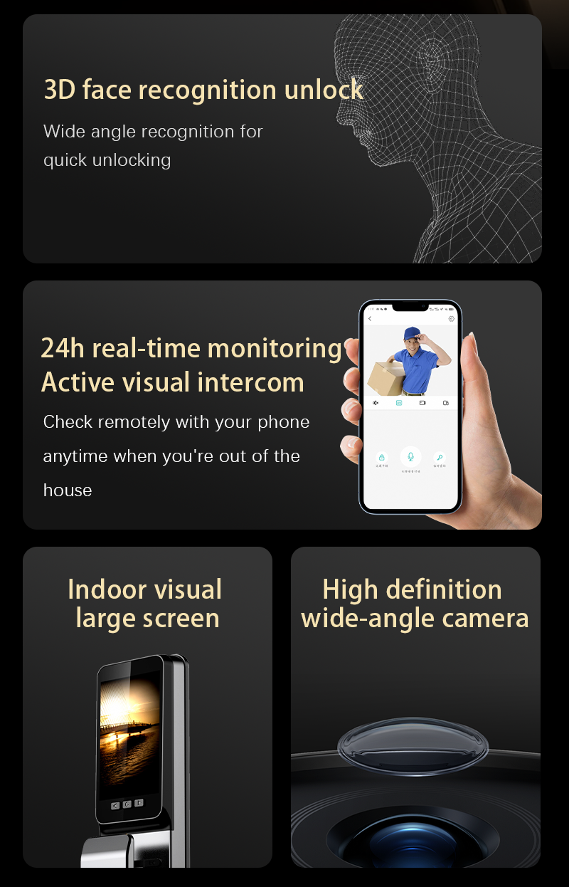 TYSH Tuya Security Fingerprint - Wifi Doorbell Camera บทวิจารณ์และราคา