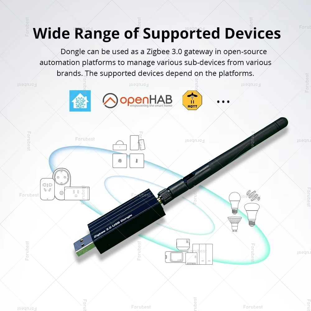Zigbee 3.0 USB Dongle With Ant - Smart Home Zigbee Gateway บทวิจารณ์และราคา