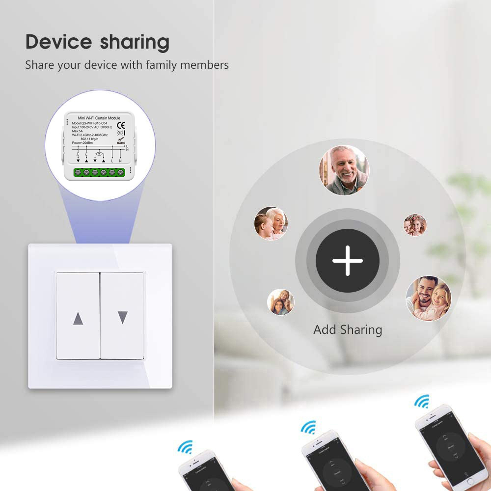 Tuya WiFi Zigbee Smart Curtain - Curtain Motor บทวิจารณ์และราคา