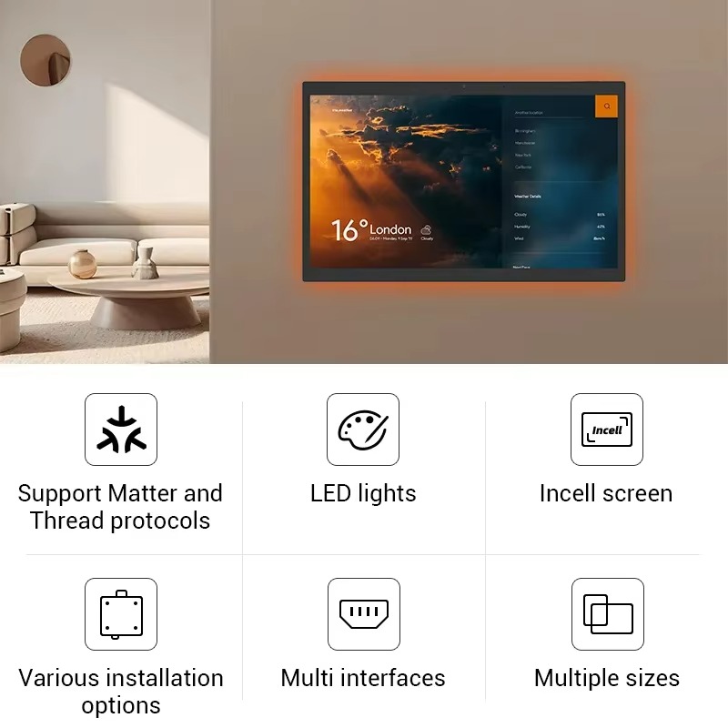 10.1 15.6 Inch Manual Android  - Smart Home Controller บทวิจารณ์และราคา